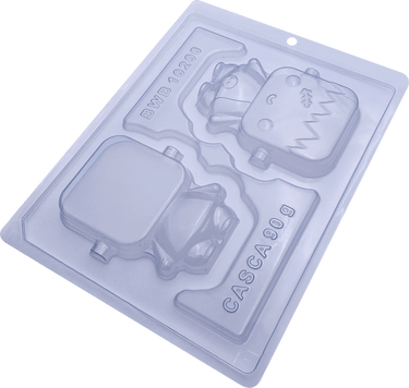 Franken Baby 3-Part Chocolate Mold (BWB) - ViaCheff.com